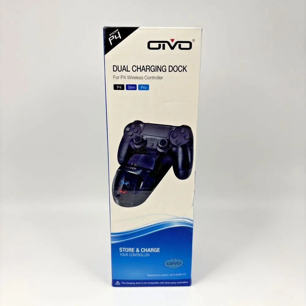PS4 Controller Charger Dock - PS4 Dual Charging Station For PlayStation 4 NEW